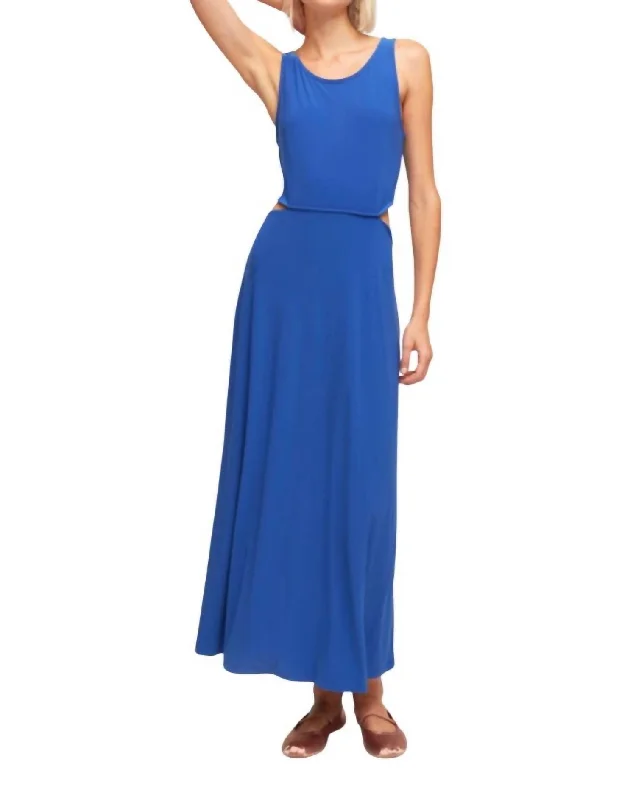 Evening Elegance Big Savings on Rustic Countryside Styles Ariane Sleeveless Dress In Azul