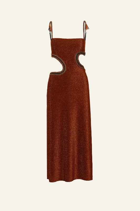 Chic Trend Collection Graceful Movement Fabulous Festival Midi Dress