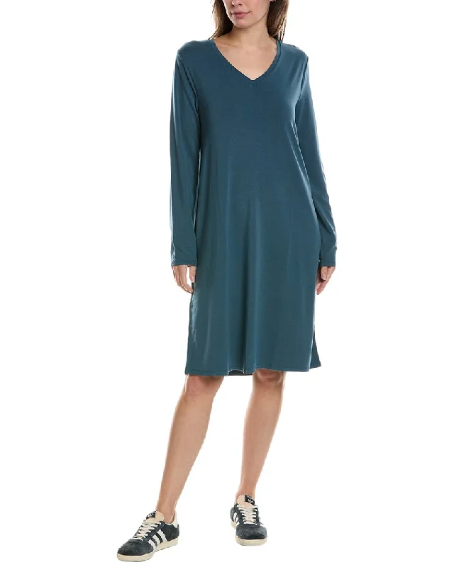 Quick Grab Deals End - of - Month Blowout EILEEN FISHER V-Neck T-Shirt Dress