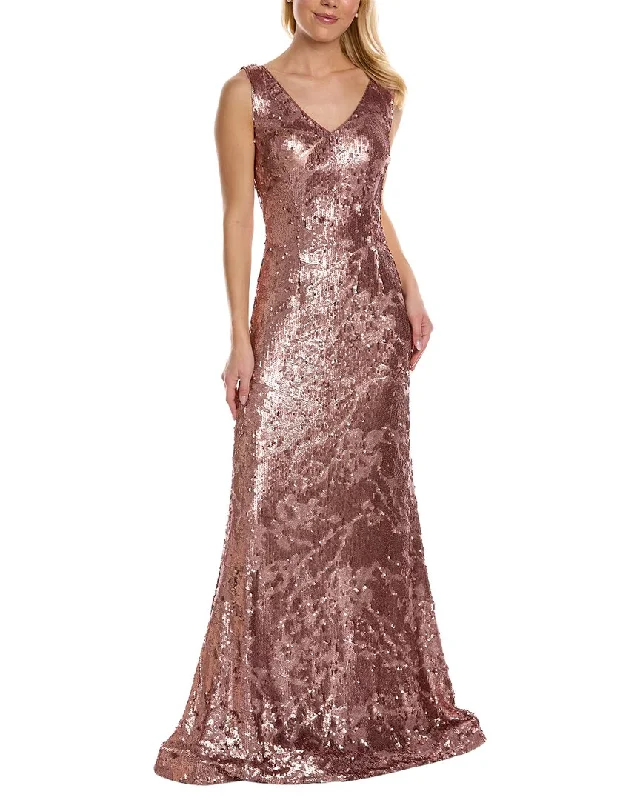 Fall Sale, Prices Drop Beat the Heat in Tropical Styles Rene Ruiz Sequin Gown