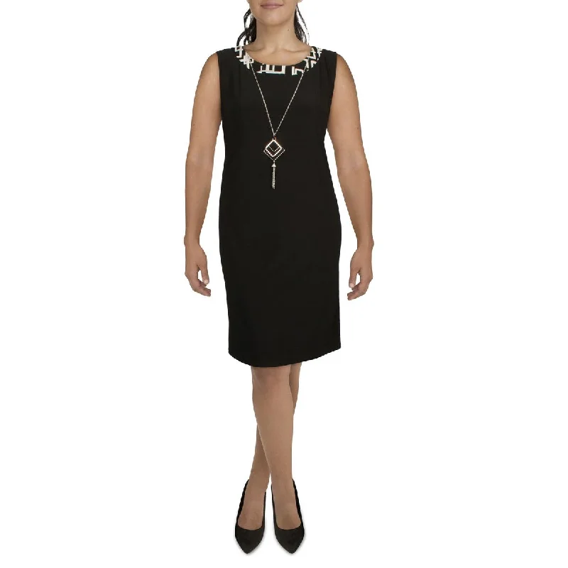 Spring Fashion Buy More, Save More Womens Knit Sleeveless Sheath Dress