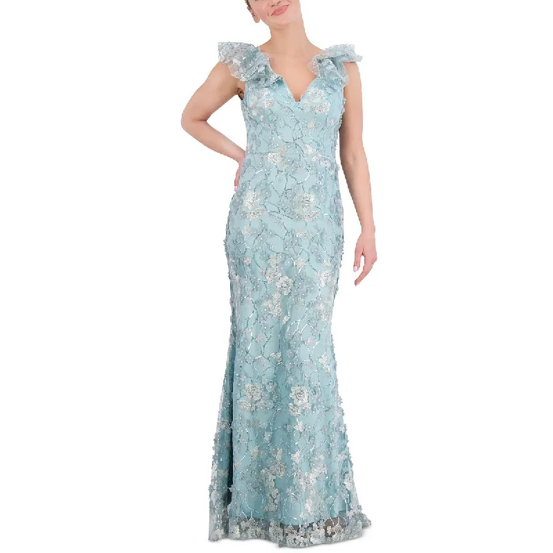 Discover Now Great Deals on Ethnic Cultural Wear Womens Lace Overlay Sleeveless Cocktail Dress