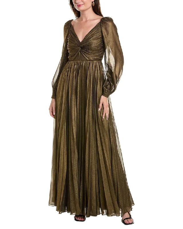 Contemporary Chic Promotions Mid - Week Surprise Badgley Mischka Twisted Front Gown