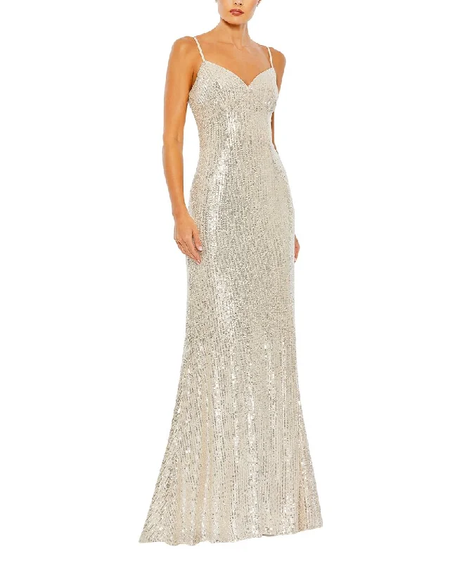 Hot Deals Boho - Chic Festival - Ready Style Mac Duggal Column Gown