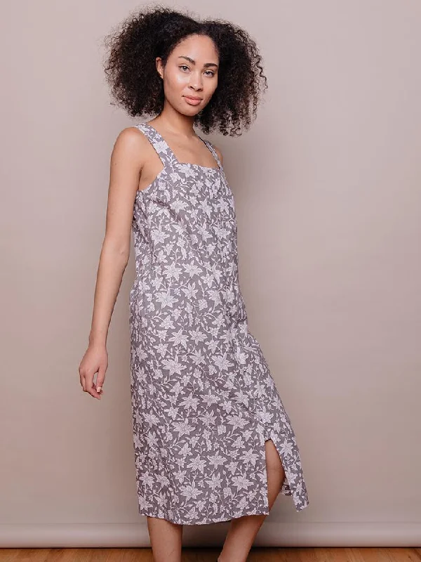 Urban Elegance Deals Celebrate with Big Savings Della Dress - Grey Floral