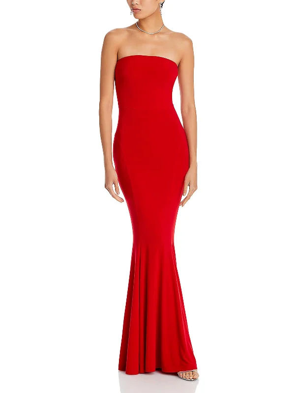 Fresh Fashion Discounts Romantic Date - Night Ensemble Womens Bodycon Strapless Evening Dress