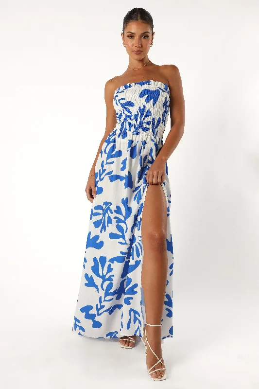 Top Deals Huge Savings on Parisian Styles Mikaela Maxi Dress - Botanica Print