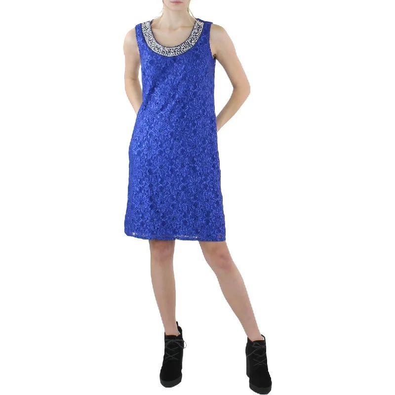 Style Without Limits Great Prices on Feminine Styles Womens Lace Sleeveless Cocktail Dress