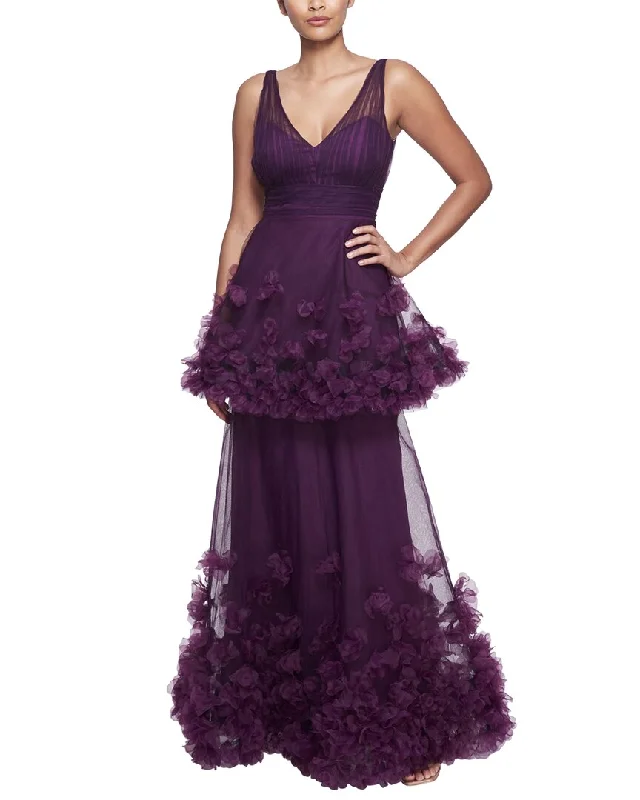 Season Offer Grab Romantic Date - Night Styles Now Marchesa Notte Gown