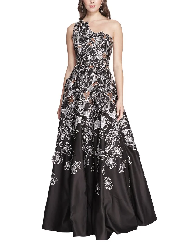 Fashion Deal Casual Weekend Relaxed Style Marchesa Notte Gown