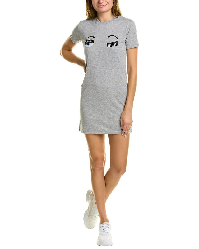 Athleisure Style Sale Luxury Comfort Chiara Ferragni Flirting T-Shirt Dress