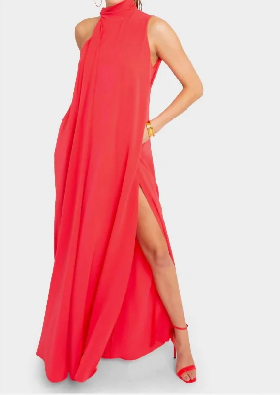 Hot Styles Mid - Season Sale Henna Gown In Watermelon