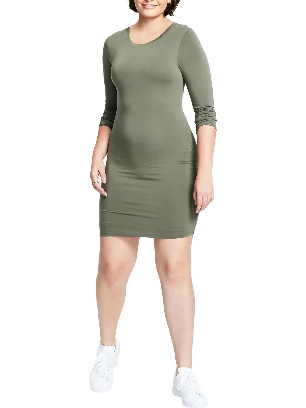 Limited Time Deal Effortless Comfort Womens Mini Tight Bodycon Dress