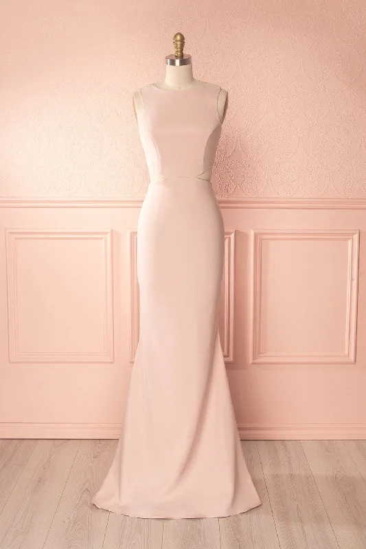 Exclusive Discount Grab Romantic Date - Night Styles Now Vallata Blush | Pink Mermaid Gown