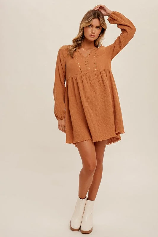 Limited Time Special Offer Winter Warm - Up Sale "So Blissful" Long Sleeve Dress