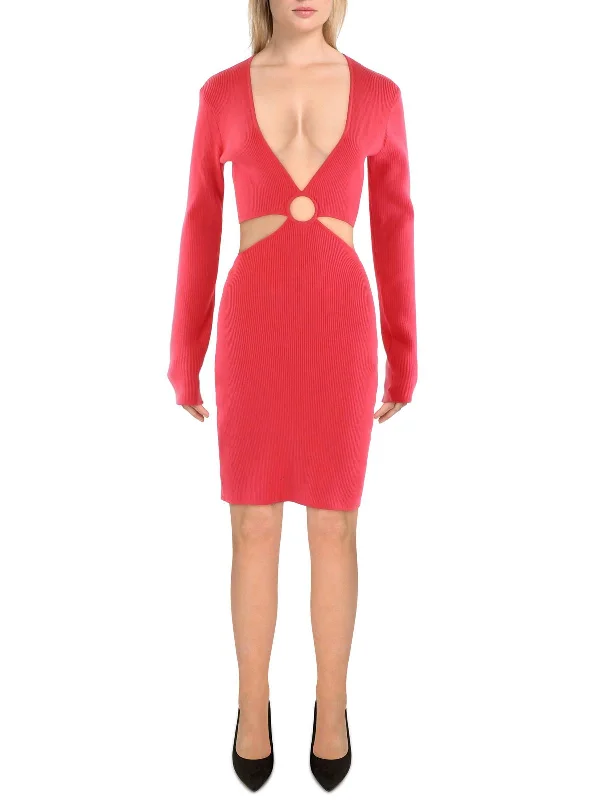 Exclusive Sale Fashion-Forward Style Womens Fitted Short Bodycon Dress