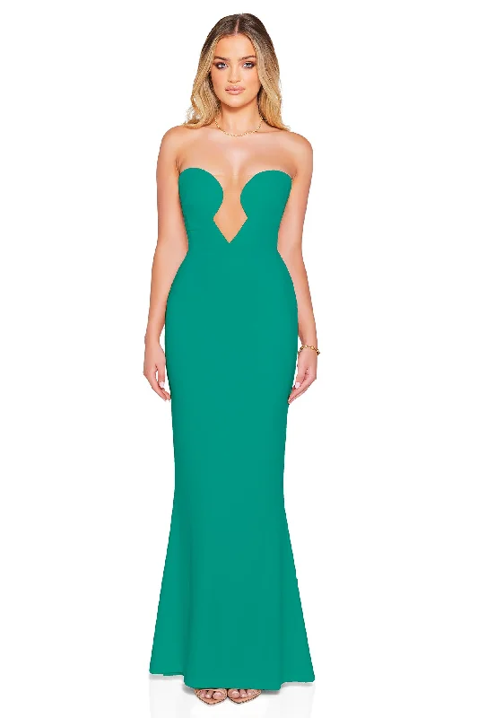 Cozy Chic Promotions Boho - Chic Festival - Ready Style Nookie Minx Gown - Emerald