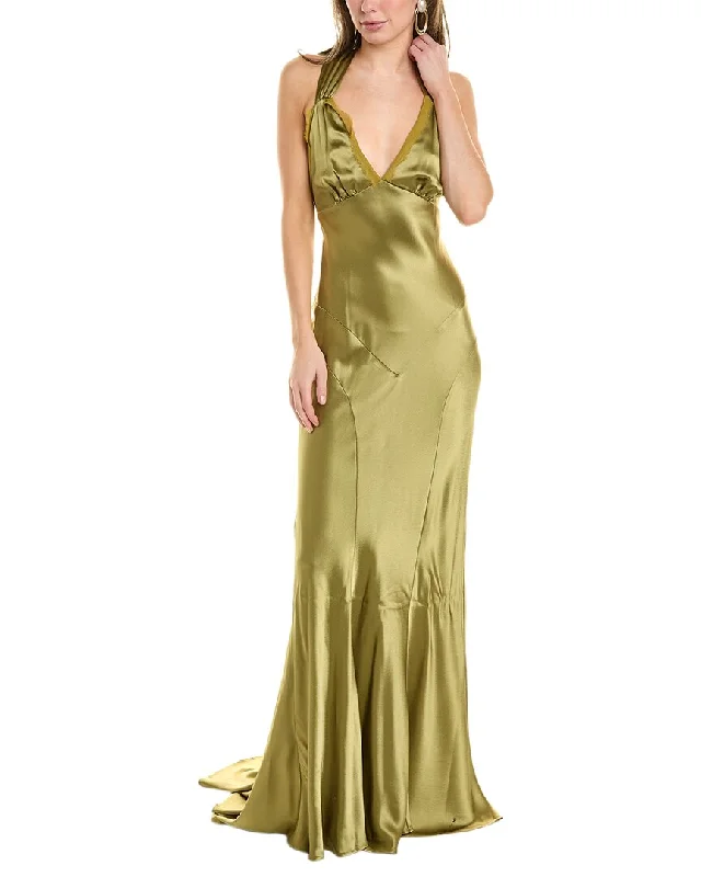 Affordable Trendy Fashion Vintage Elegance issue New York Twist Back Gown