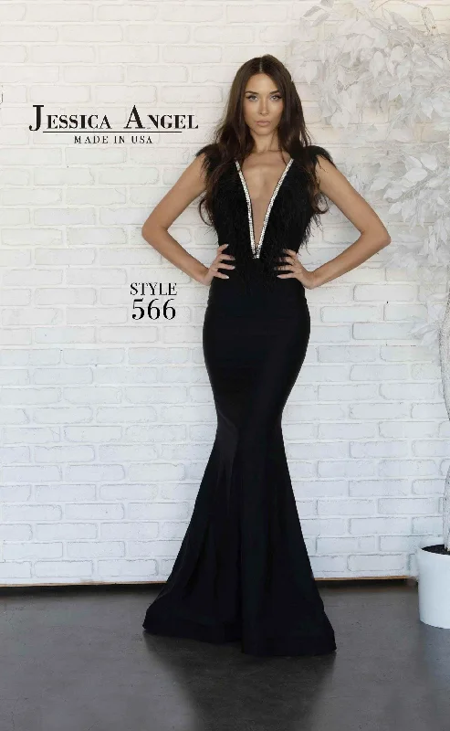 Gift Ideas Save on Inspired Styles Jessica Angel Long Formal Mermaid Gown 566