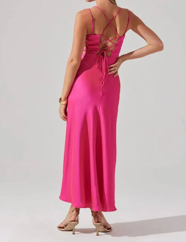 Spring Offer Limited - Time Bundle Antlia Midi Dress In Pink