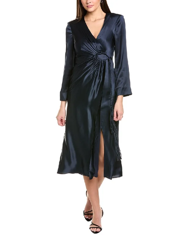 Avant-Garde Style Promotions Limited - Time Bundle Cinq à Sept Serena Silk Midi Dress