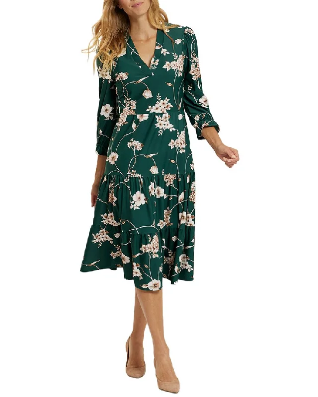 Premium Style Offers Beat the Heat in Tropical Styles Jude Connally Maggie Midi Dress