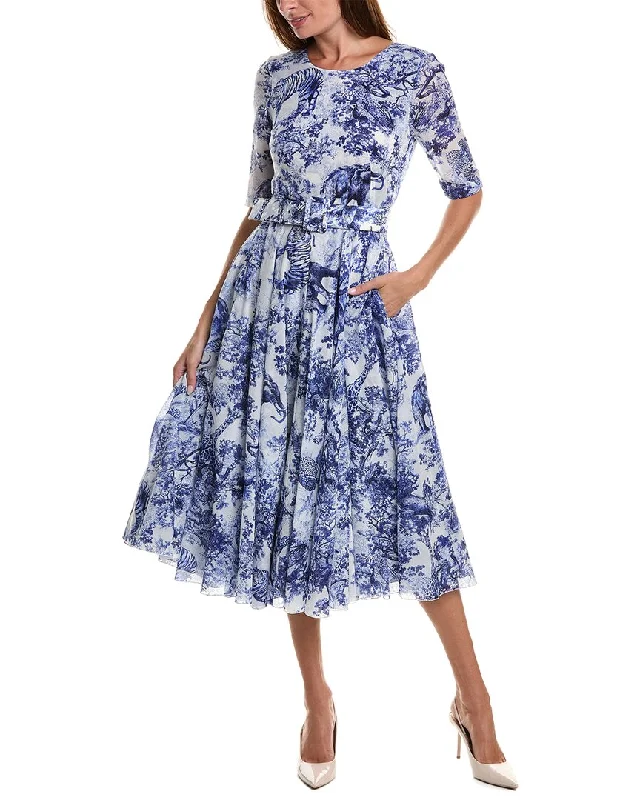 Enjoy Discount Anniversary Sale Samantha Sung Aster Midi Dress