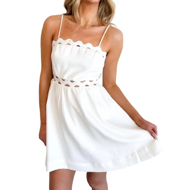 Explore What'S New Final Clearance The One Mini Dress In White